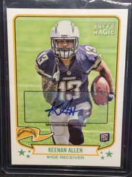 2013 Topps Magic Keenan Allen Autographed Rookie Card - K