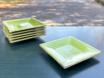 A Set Of 6 Appetizer Plates By Le Poet Laval, France