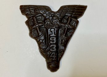 U.S.M.A. West Point Class Crest Mold, 1934