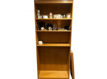 Tall Wood Bookshelf 36'L X 12'D X 84'H