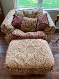 Lavish EJ Victor Carol Hicks Bolton Accent Chair & Ottoman