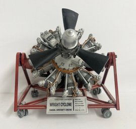 Wright Cyclone Radial Aircraft Engine Model