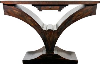 An Inlaid Rose Wood Art Deco Console, C. 1920's