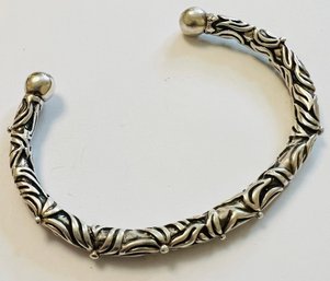 GORGEOUS SOLID STERLING SILVER CUFF BRACELET