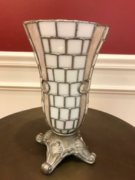 Mosaic And Metal Footed Nightlight