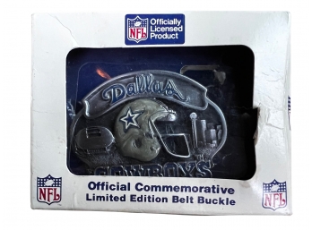 Dallas Cowboys Limited Edition Commemorative NFL Belt Buckle