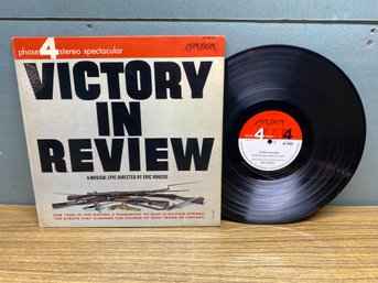 VICTORY IN REVIEW Eric Rogers Audiophile Interest LP On 1963 Phase 4 Gatefold WAR MUSIC.