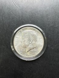 1964 Uncirculated Ninety Percent Silver Kennedy Half Dollar