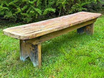 Reclaimed Barn Wood Bench