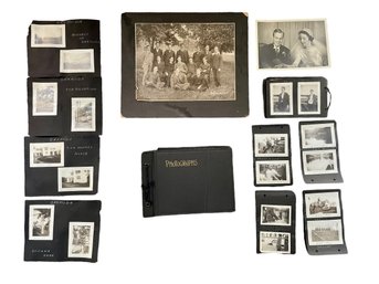 Fine Collection Of Early 20th Century Photographs And Photo Album With Original Labels. Over 200 Photos