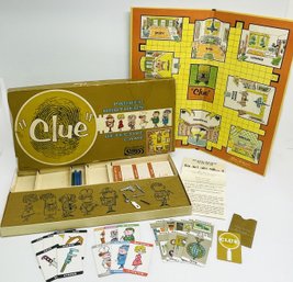 1963 Parker Brothers Clue Board Game