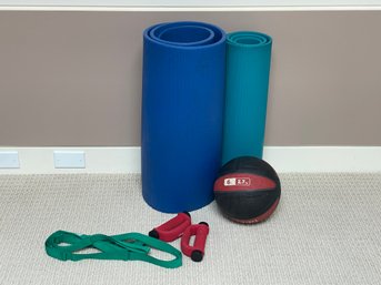 Fitness Lot-hand Weights Ball Exercise Mats