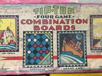 WOW !!  Early 1900s Board Game Board For Framing