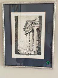 A SIGNED ETCHING BY DON SWAUN