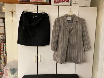 Jacket And Skirt Set