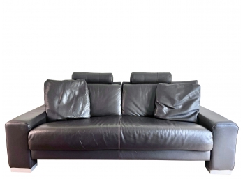 Nicoletti Genuine Leather Sofa - Made In Italy - Bloomingdales Purchase