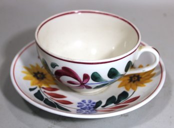 Antique Cup And Saucer