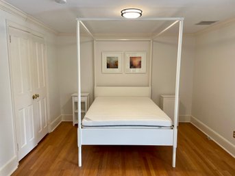 IKEA Full Size Canopy Bed With Mattress