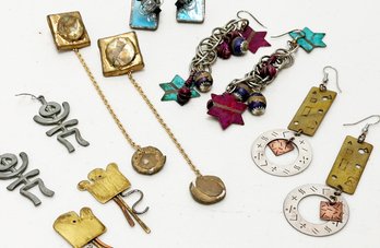 An Assortment Of Whimsical Earrings