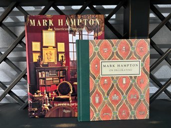 Mark Hampton Design Book Lot - Mark Hampton On Decorating & Mark Hampton: An American Decorator