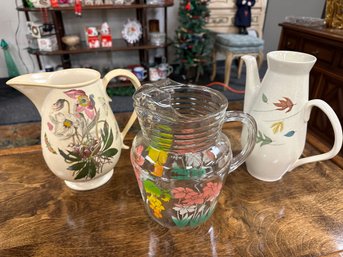 3 PC. Pitcher Lot