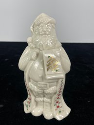 Lenox China Jewel Santa Holiday Figurine