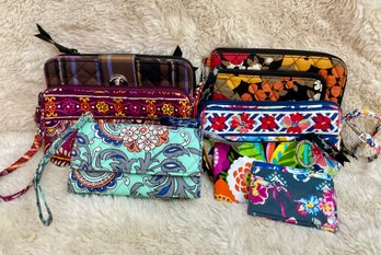 Collection Of VERA BRADLEY Wristlets And Wallets