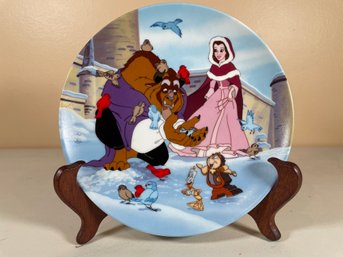 Disney's Beauty And The Beast 'Warming Up' 1993 Collectors Plate #3