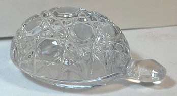 Waterford Crystal Turtle