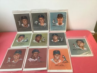 Baseball Headshot Posters Lot #2