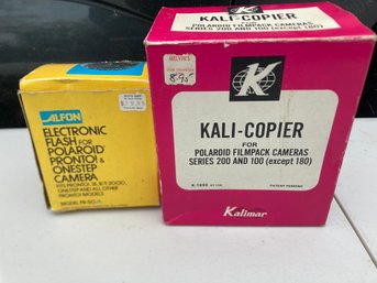 Polaroid Equipment In Box