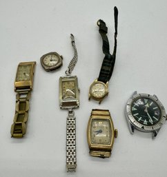 Lot Of Assorted Vintage Watches - Including Bulova & Elgin