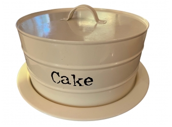 Metal Cake Plate