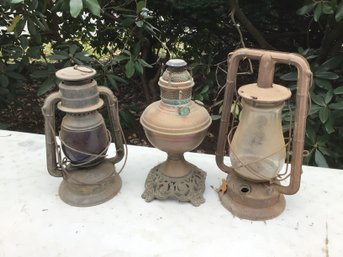 Vintage Railroad Lanterns #676