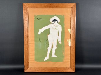 Pablo Picasso, Vintage Print, Le Petite Pierrot (Or Is It?)