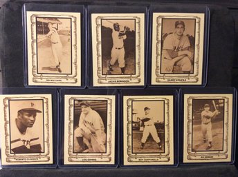 (7) 1980-82 Cramer Sports Baseball Cards - Hall Of Famers!!