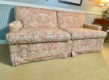Queen Sofa With Pullout Bed - Designer Fabric