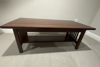 Craftsman Style Coffee Table