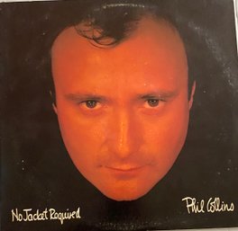 PHIL COLLINS -  NO JACKET REQUIRED -  ORIGINAL 1985 VINYL LP - 81240-1-E - VERY GOOD CONDITION