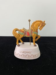 Carousel Horse Music Box