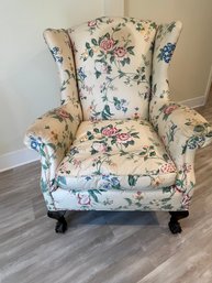 Classic Vintage Wing Chair