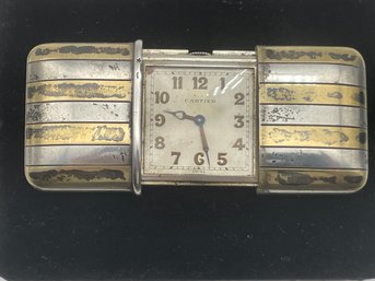 Antique Cartier/movado 0.935 Silver Ermato Watch, Purse Watch.