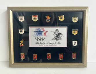 Anheuser-Busch 1984 Olympic Pin Set