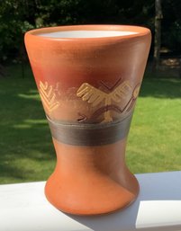 Vintage Seminario Peruvian Pottery Cup