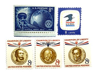 Eight-cent (8) Stamp Collection