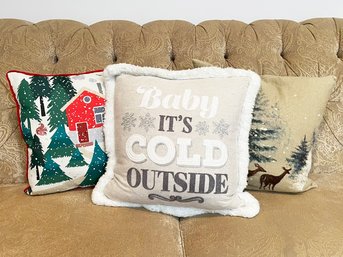 Winter Themed Accent Pillows