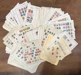 Huge Lot Of European Stamps