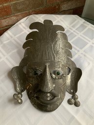 Metal African Mask