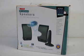 New Old Stock In Box RCA Wireless Indoor/Outdoor Speakers