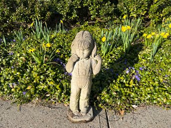 Cement Garden Statue